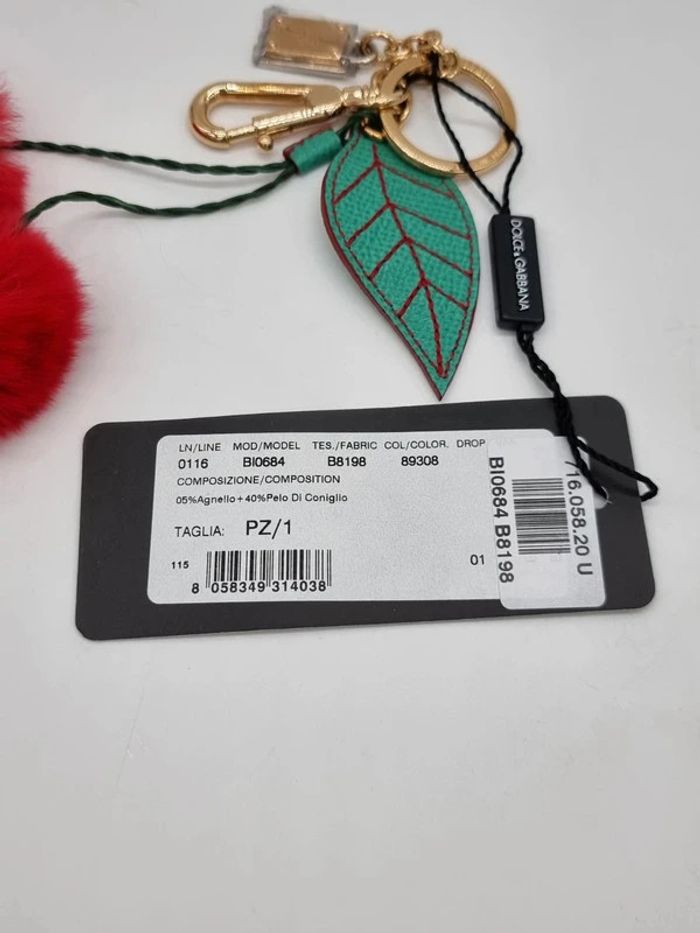 Dolce & Gabbana porte-clés cerises - photo numéro 6