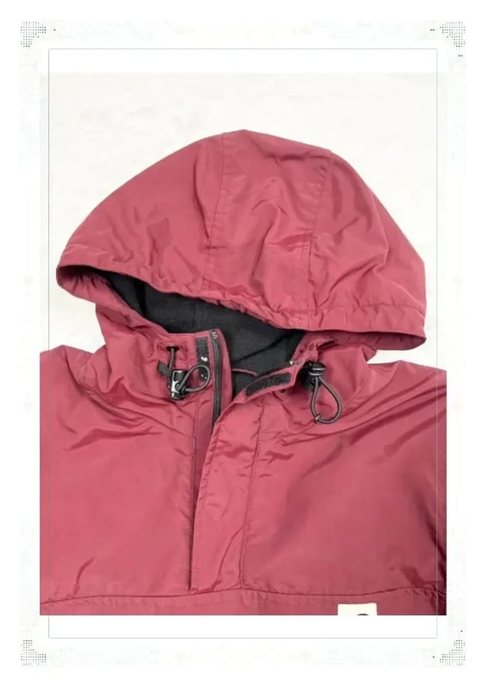 Carhartt imperméable demi-zip bordeaux intérieur polaire pour homme taille M – très bon état - photo numéro 6