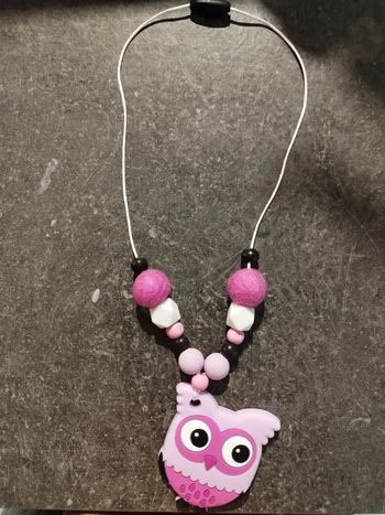 Collier allaitement hibou