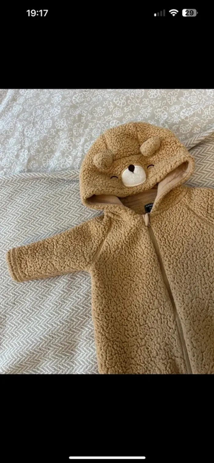 Combinaison pilou pilou bébé 9 mois - photo numéro 2