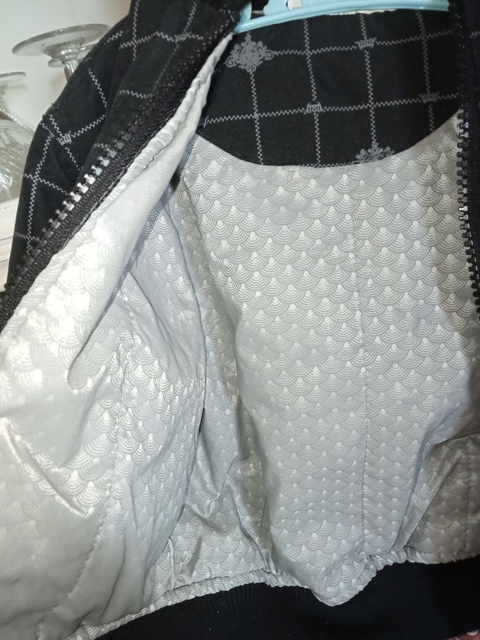 Blouson/ veste mi saison doublé bebe garçon taille 12 mois excellent état - photo numéro 7