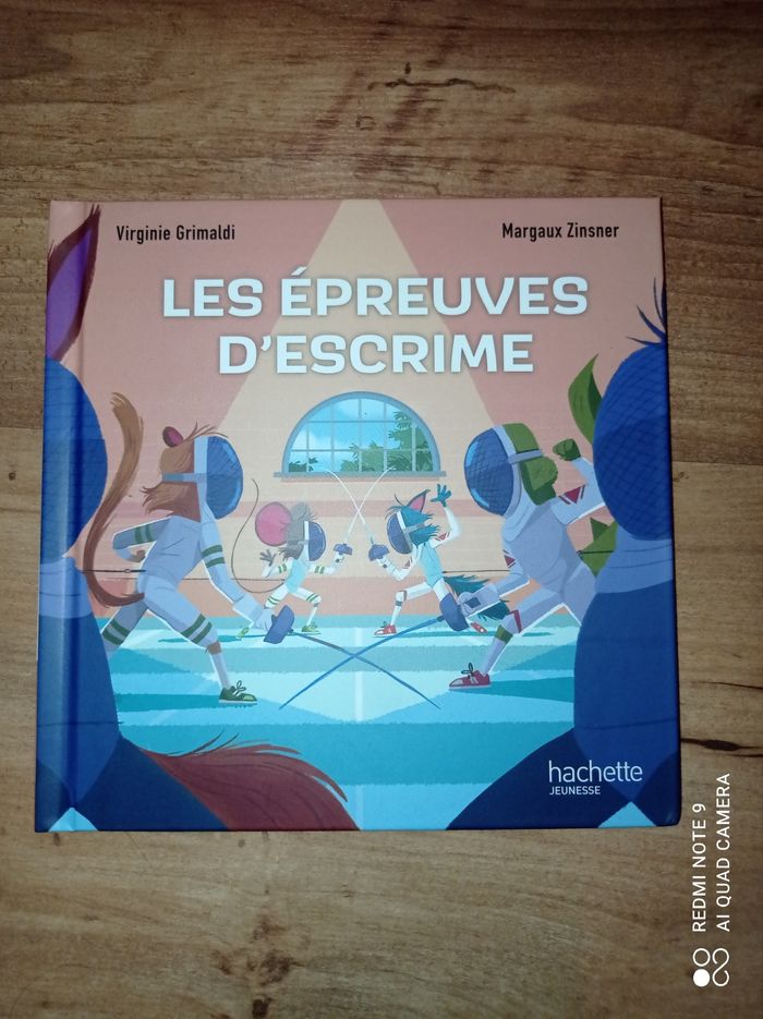 Livre album enfant Mac Do, Les épreuves d'escrime, Hachette Jeunesse NEUF