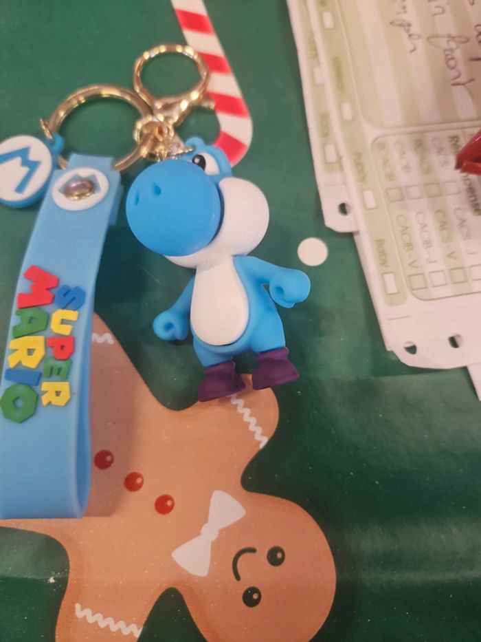 Porte clef super Mario dragon bleu pas de vinted go - photo numéro 5