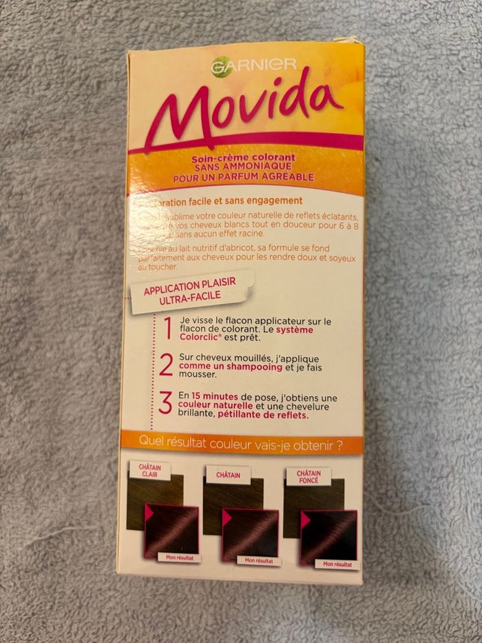 Garnier Movida – teinte 40 Auburn 🍑 - photo numéro 2