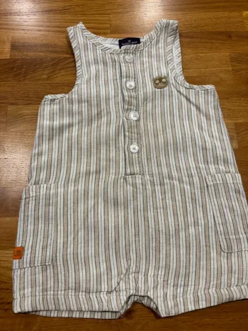 Jolie barboteuse sergent major 9 mois garçon