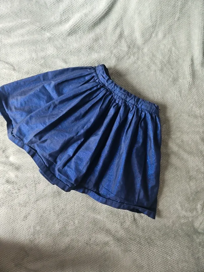 Jupe bleu rétro taille 10 ans okaidi - photo numéro 2