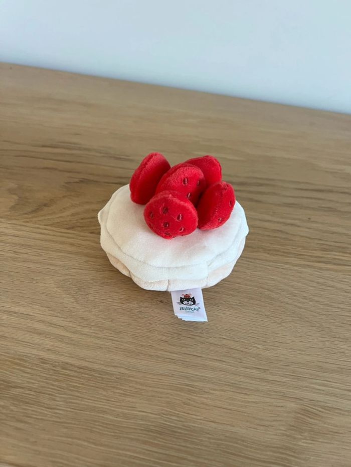 Peluche Jellycat tarte aux fraises - photo numéro 4
