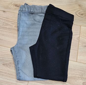 Lots 2 pantalons fille - Taille 6 ans