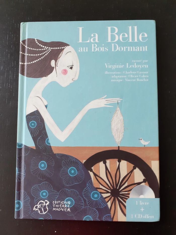 Livre + CD - La Belle au Bois Dormant - Virginie Ledoyen