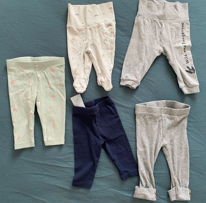 Lot de pantalons bébé - 3 mois - photo numéro 2