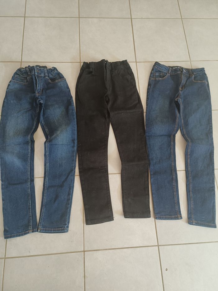 Lot 5 jeans Kiabi 11/12 ans