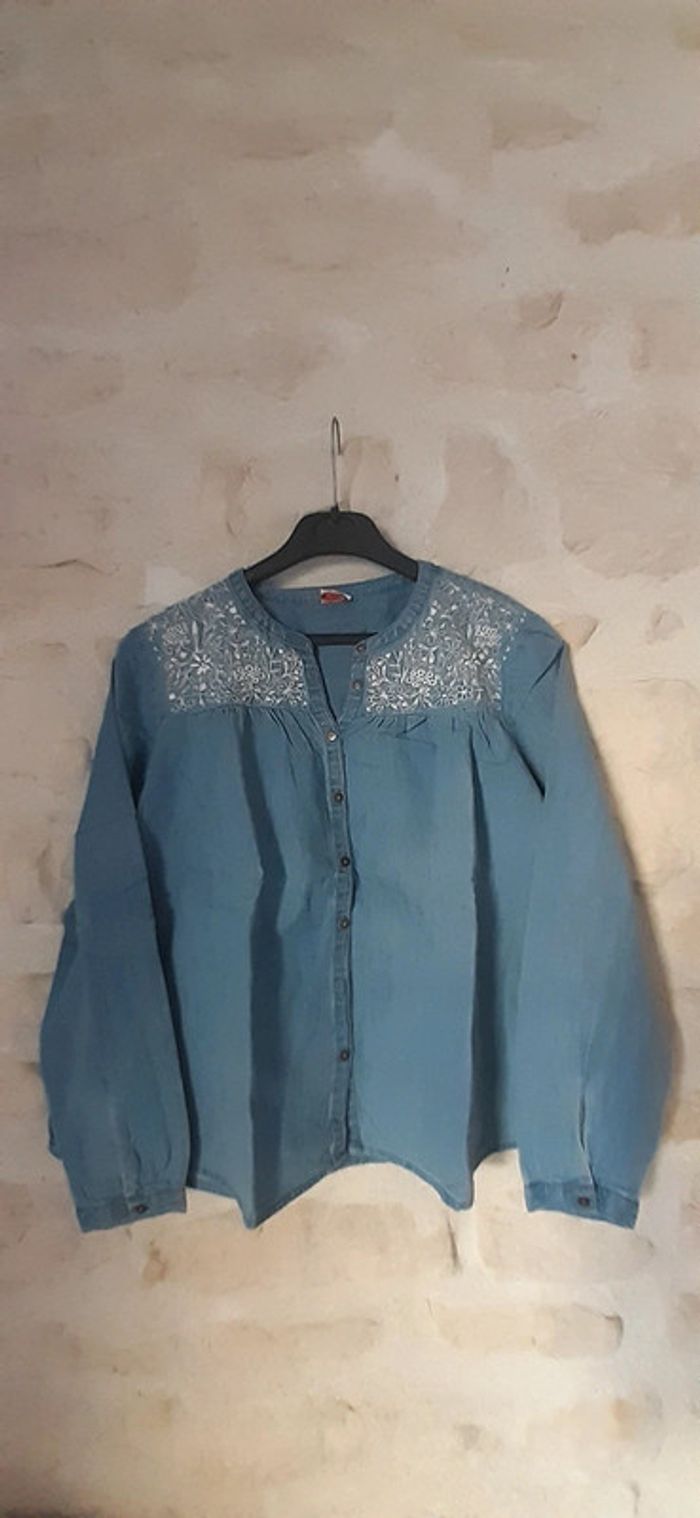 Tunique en jean Tap à l'oeil 14 ans - photo numéro 2