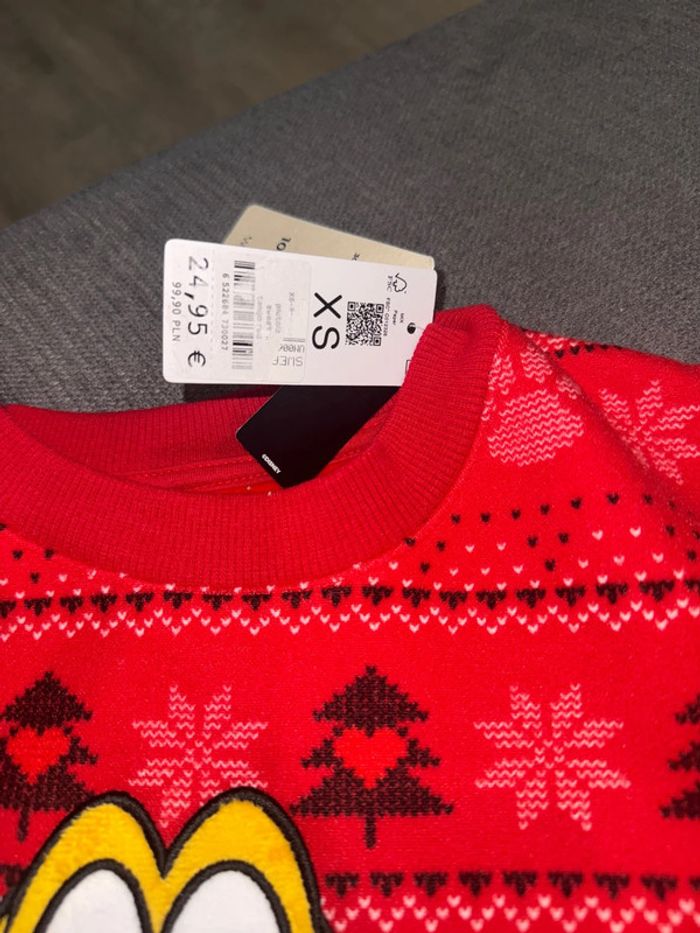 Sweat-shirt dingo undiz rouge neuf taille XS - photo numéro 7
