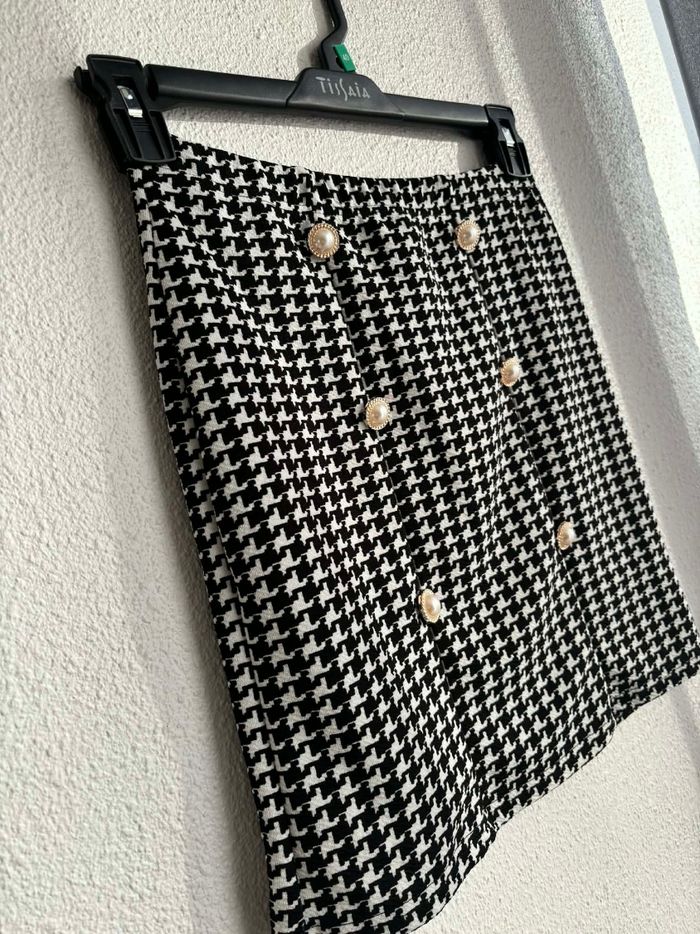 Jupe nid de poules - photo numéro 2