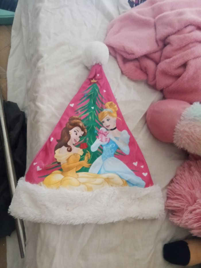 Bonnet de Noël princesse Disney