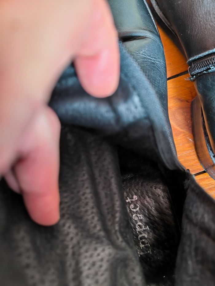 Bottes hautes noires en cuir femme Impact taille 38 - photo numéro 5