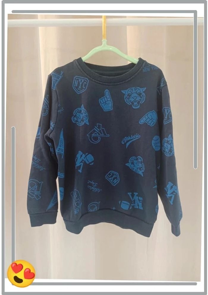 Pull bleu Primark 8/9ans