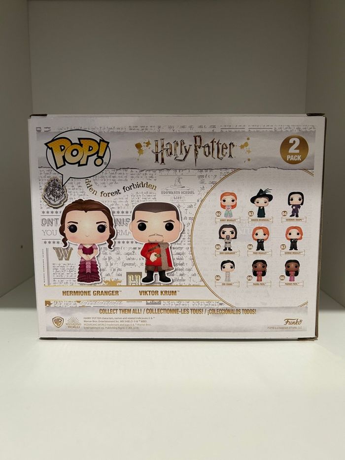 Funko Pop Harry Potter – Hermione et Viktor (Pack 2) - photo numéro 2