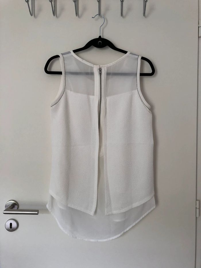 Haut blanc Deux Two taille M - photo numéro 6