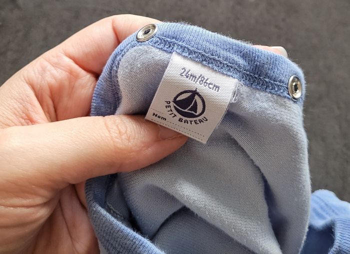 Pyjama velours petit bateau 24 mois - photo numéro 4