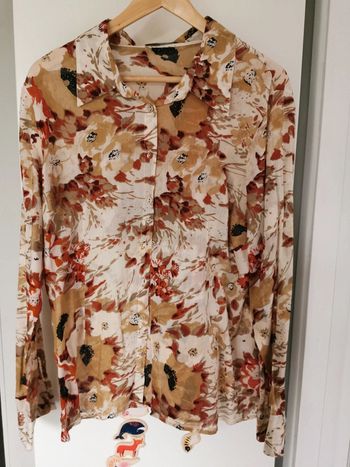 Chemise fleur de sel taille 42