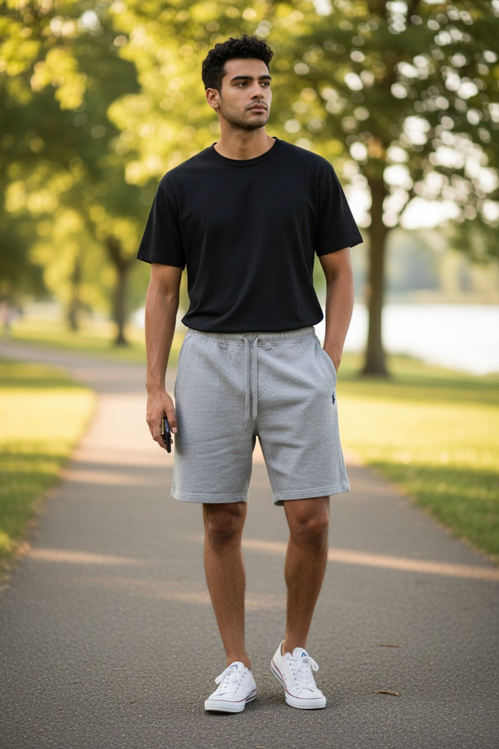 Short Ralph Lauren pour homme - Taille M - Couleur gris logo bleu - Neuf - photo numéro 5