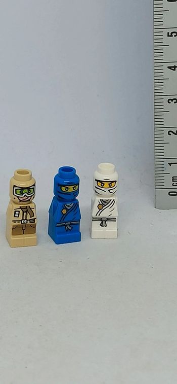 Mini figurine ninjago et star wars lego