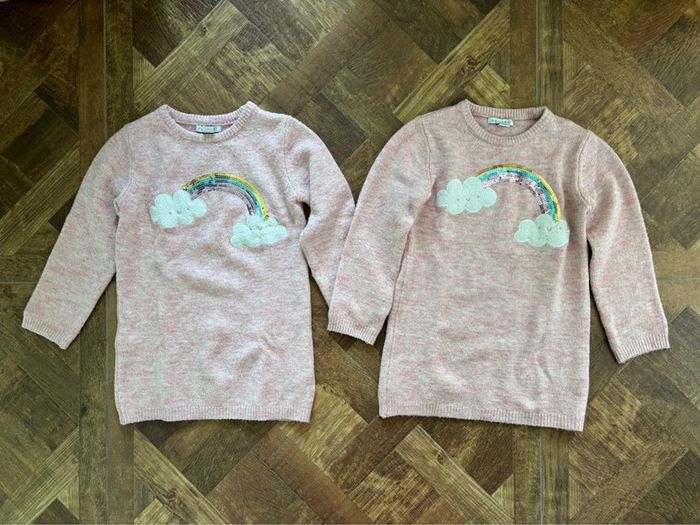 Robes hiver jumelles 7/8ans