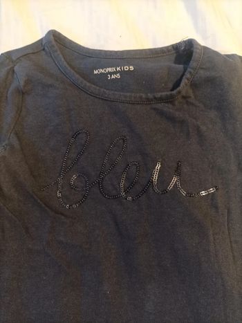 T shirt monoprix kids 3 ans