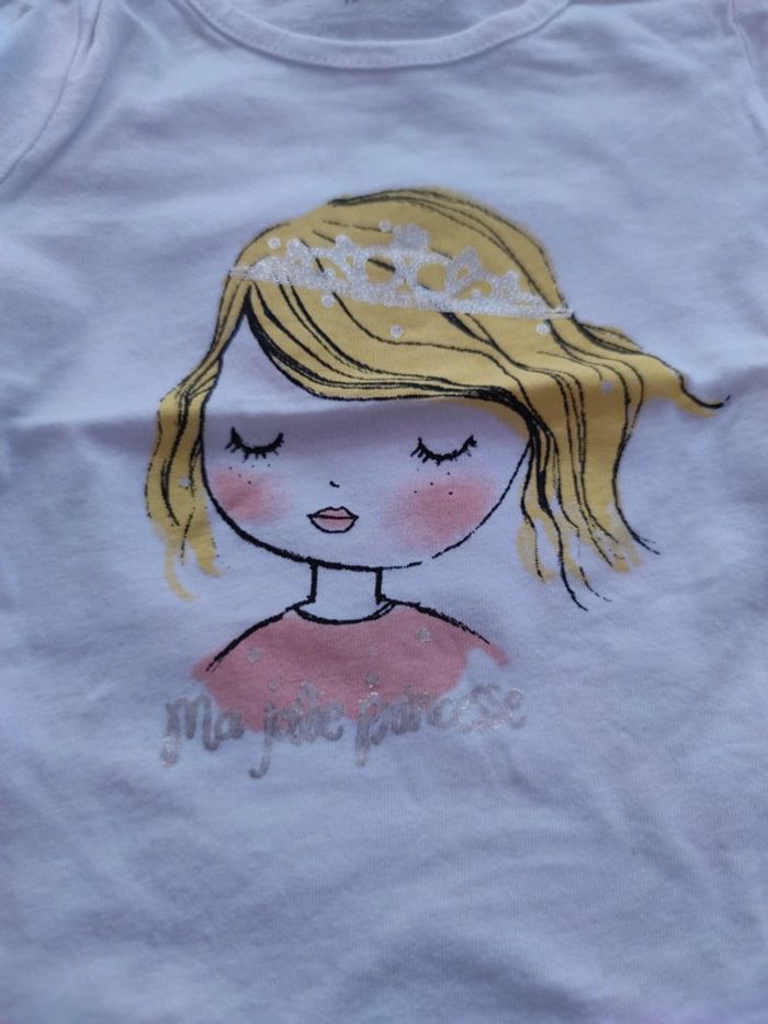 Tee shirt Blanc - photo numéro 2