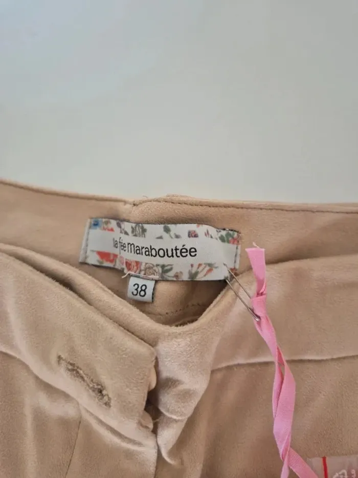 LA FEE maraboutee - Short taille haute neuf avec étiquette - taille 38 M - photo numéro 4