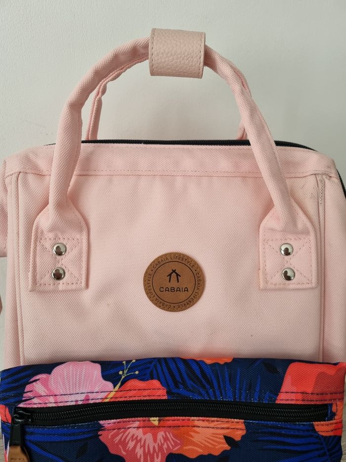 Sac à dos Cabaïa rose Hanoï - photo numéro 2