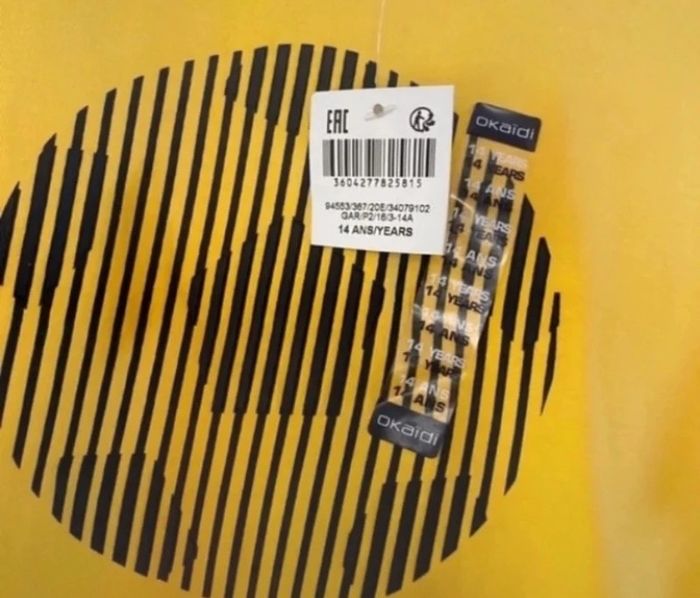 Tee shirt Foot Okaidi taille 14 ans Neuf - photo numéro 4