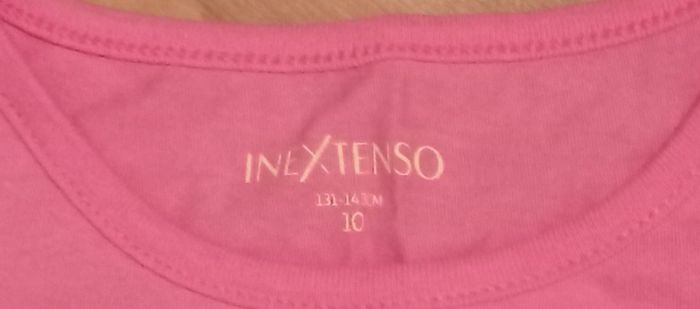 T-shirt fantaisie fille, In Extenso, taille 10 ans NEUF - photo numéro 4