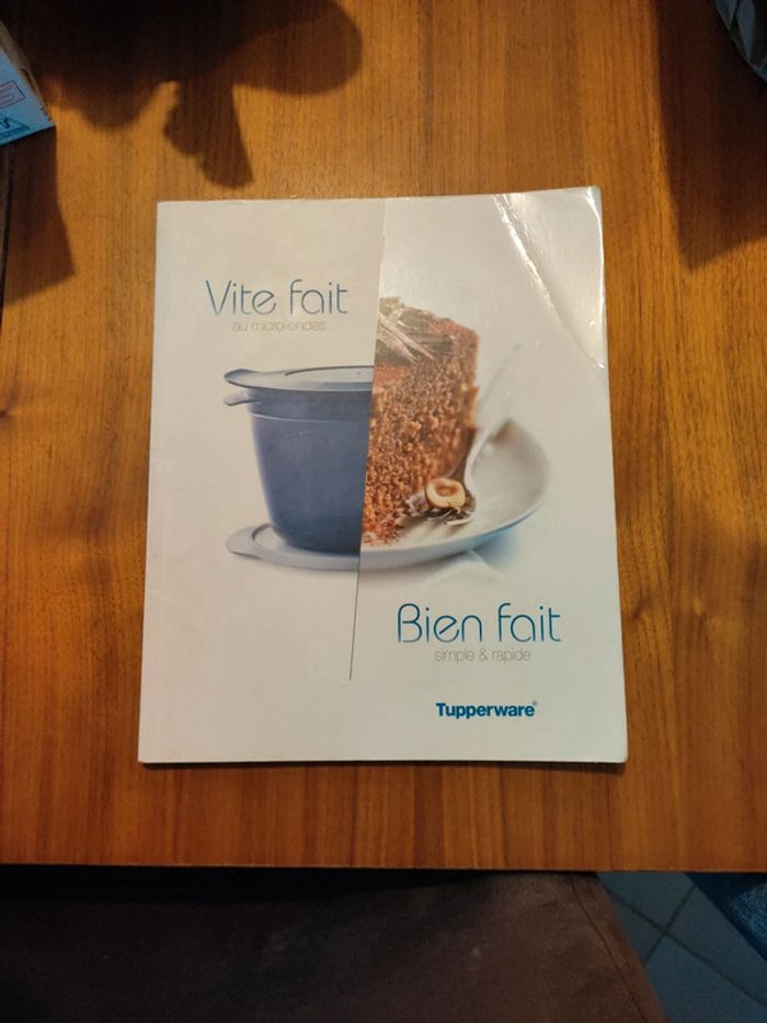 Livre vite fait bien fait tupperware