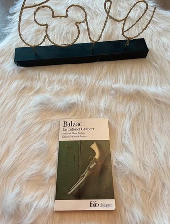 Livre le colonel chabert 🥰 de chez balzac folio classique