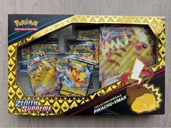 Coffret Pokémon Pikachu VMAX Zénith Suprême