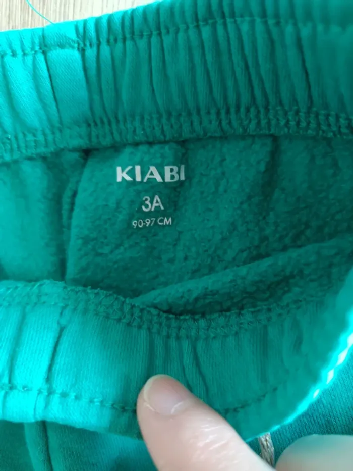 Pantalon vert fille 3 ans Kiabi - photo numéro 3