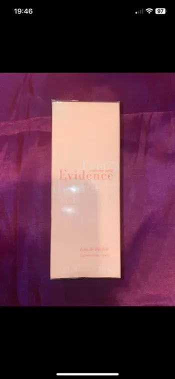 Parfum evidence Yves rocher