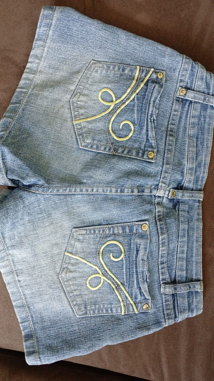short en jean fille - photo numéro 2