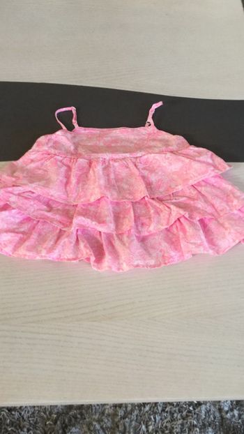 Top bretelles rose 3ans Vertbaudet