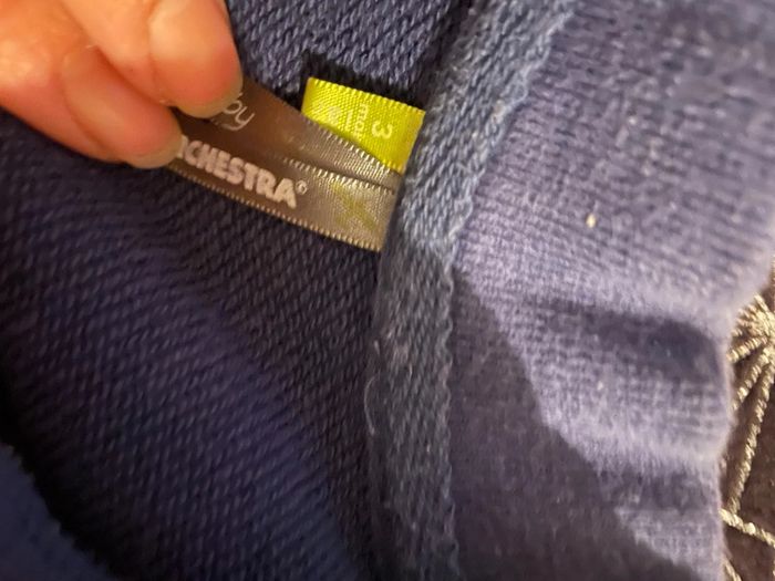 Gilet zippé orchestra 3 mois garçon - photo numéro 3