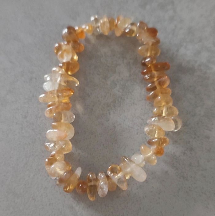 Bracelet en citrine