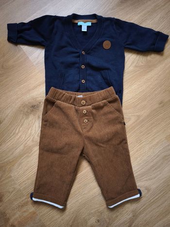 Ensemble garçon 6 mois 