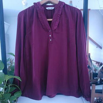 Chemise / blouse violette