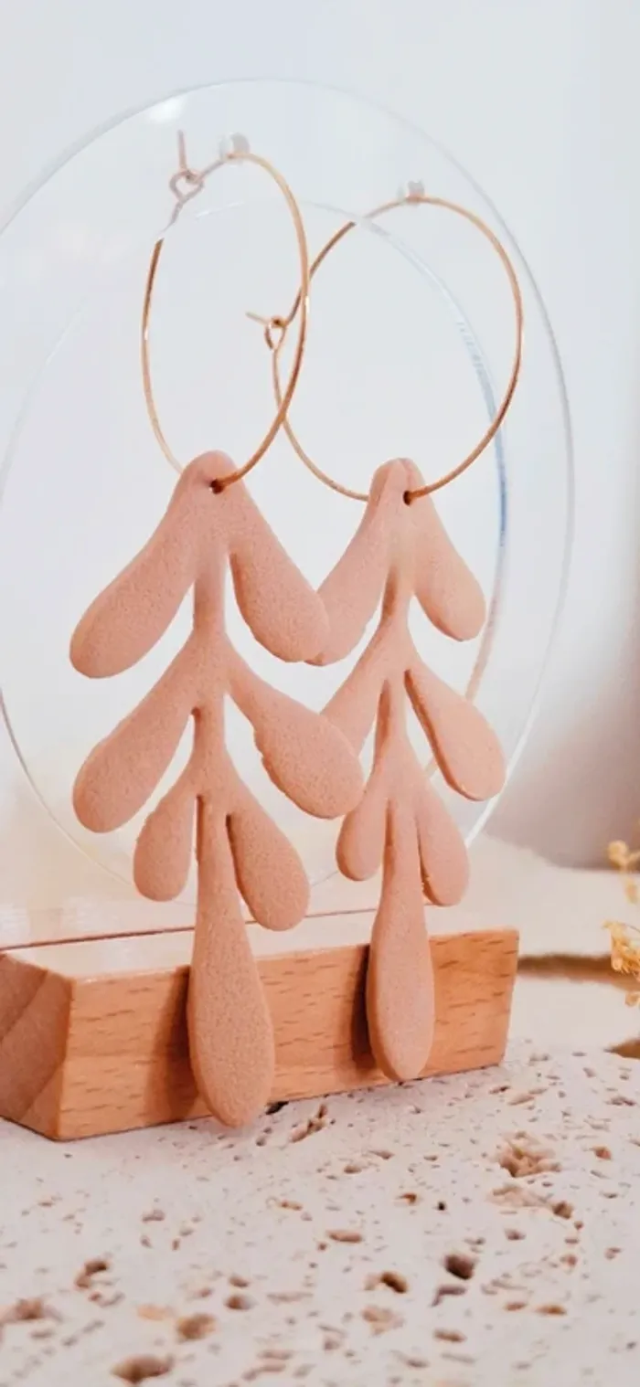 🌊 Écume salée xxl – Boucles d’oreilles bohème chic - photo numéro 6