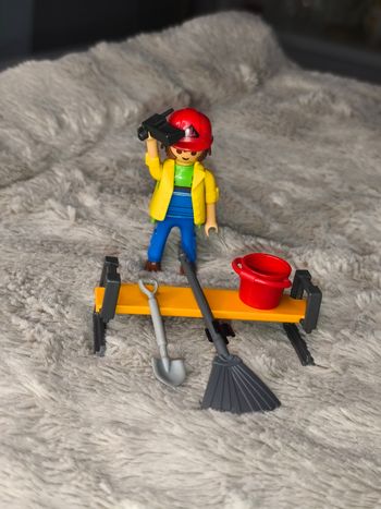 Figurine playmobil chantier