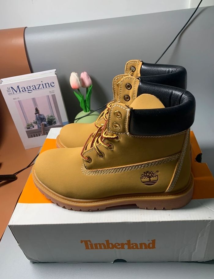 Bottes Martin Timberland moutarde