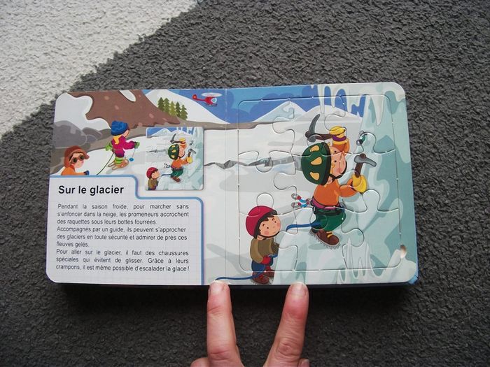 Livre puzzle La montagne - photo numéro 7