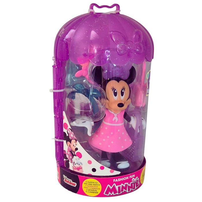 Minnie Fashion Fun – Coffret Poupée et Accessoires – Neuf